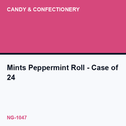Mints Peppermint Roll - Case of 24